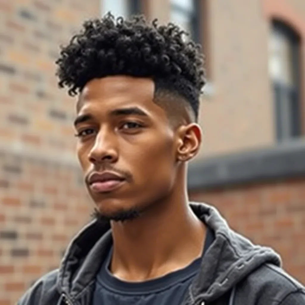 Afro-Inspired Low Taper Fade
