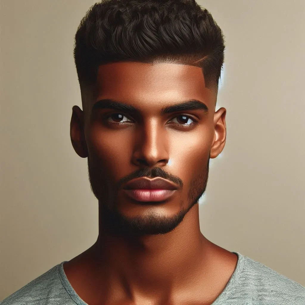 Brushed Forward Waves with Mid Fade