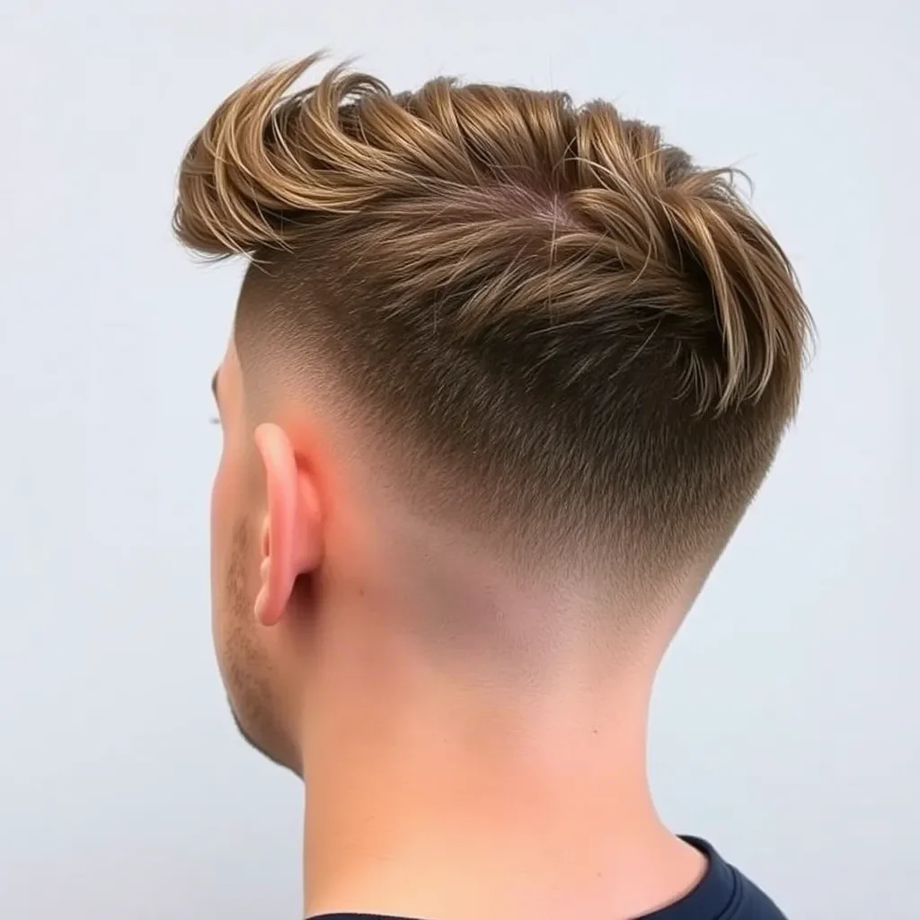 Low Taper Faded Undercut (Undercut Taper Fade)
