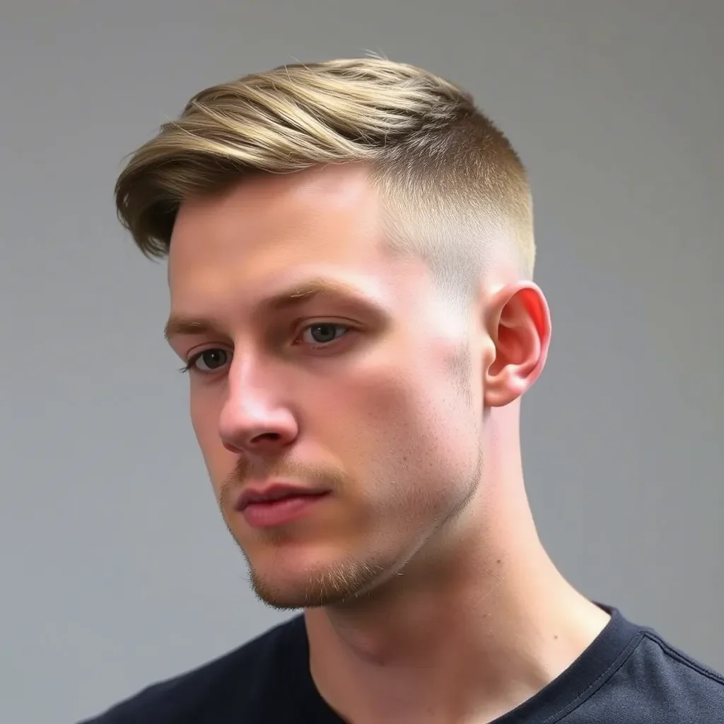 Medium-Length Flow with Low Taper Fade

