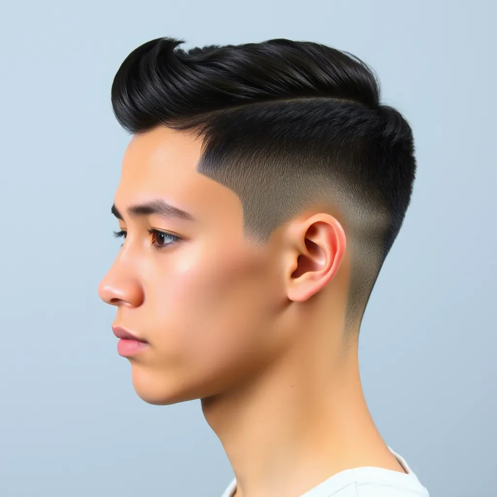 Layered Low Taper Fade
