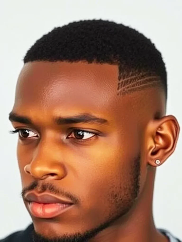 Black Men’s Buzz Cut