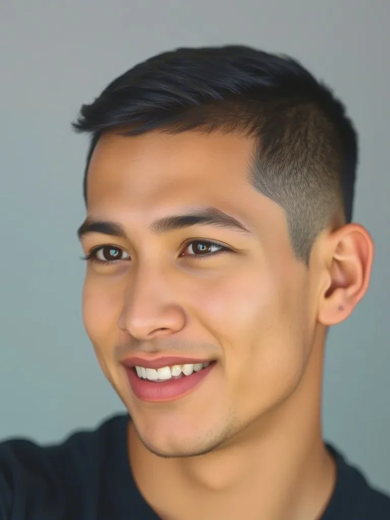 Latino Men’s Buzz Cut