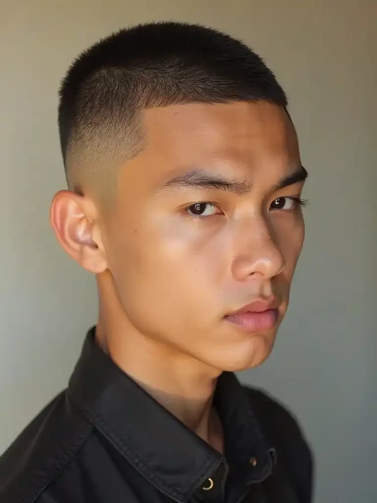 Low Fade Buzz Cut