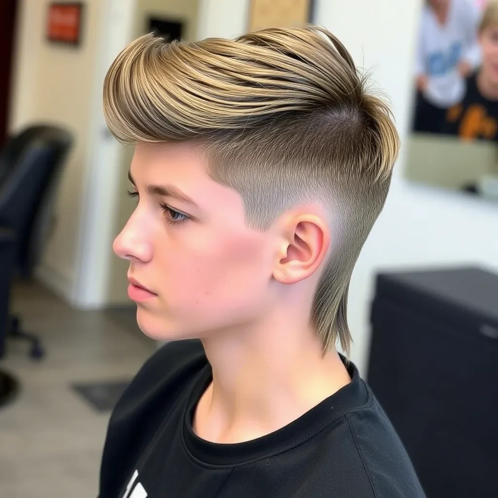 Modern Mullet Fade