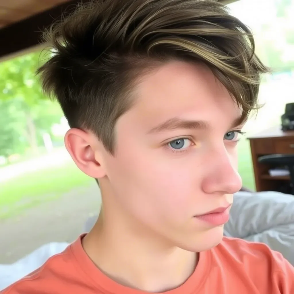 Natural Parted Flow Style