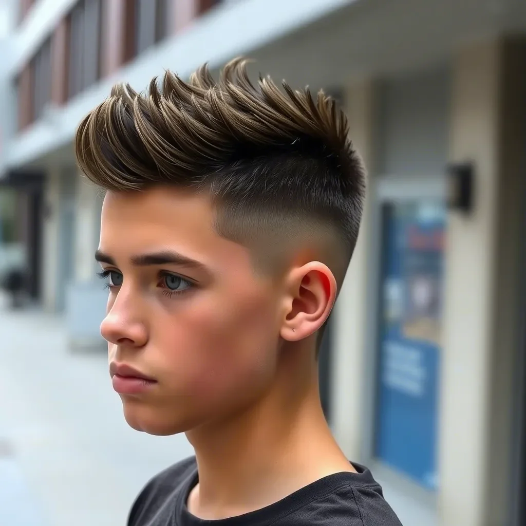 Short Spikes with Mid Fade