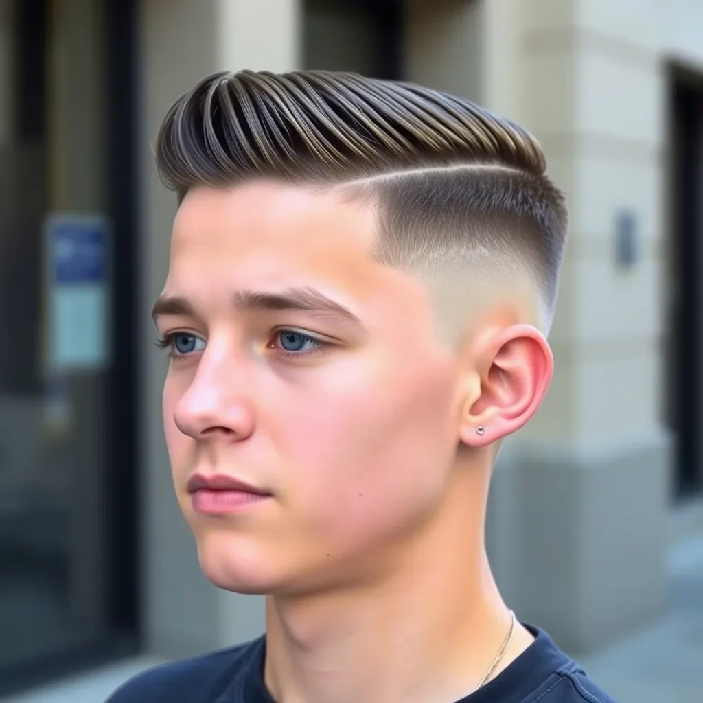 Slicked Back Undercut