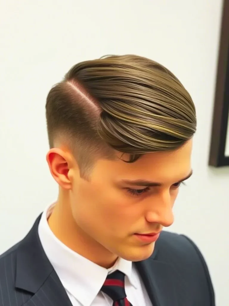 Ivy League Comb Over