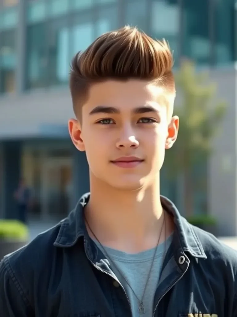 Modern Ivy League Haircut