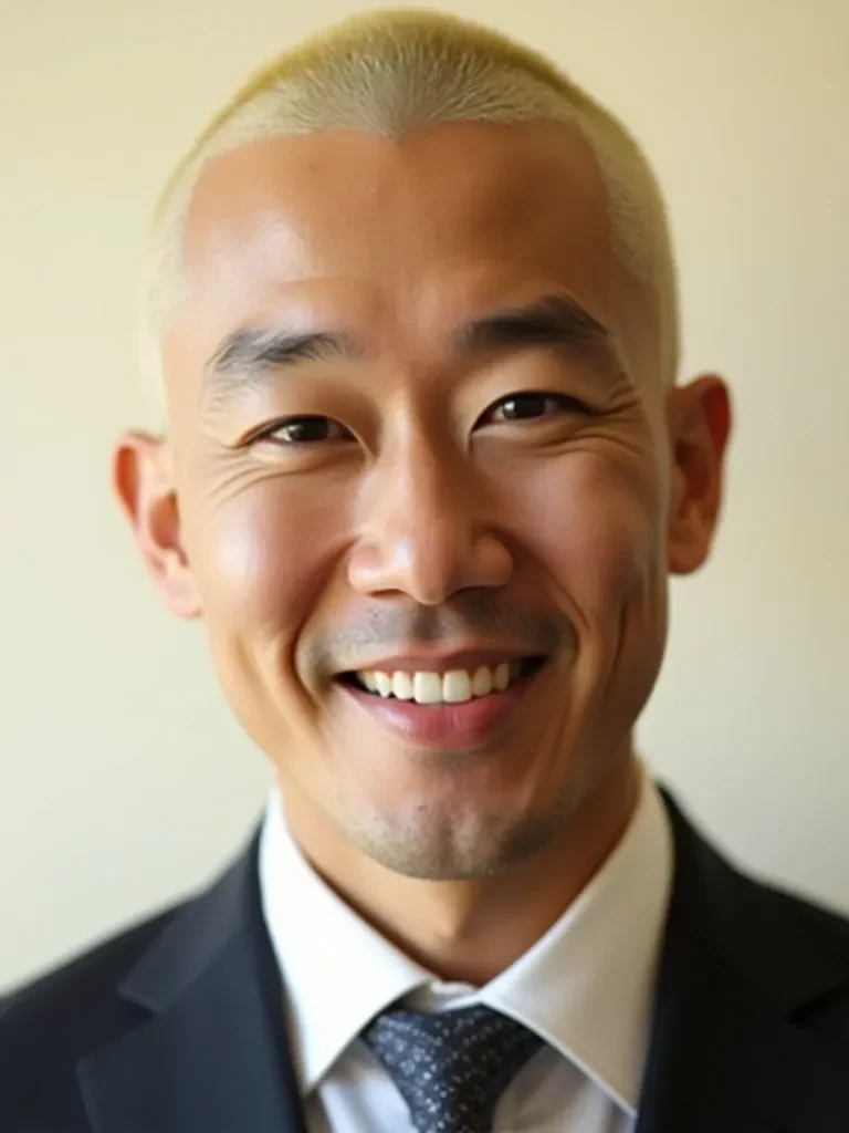 Blonde Buzz Cut