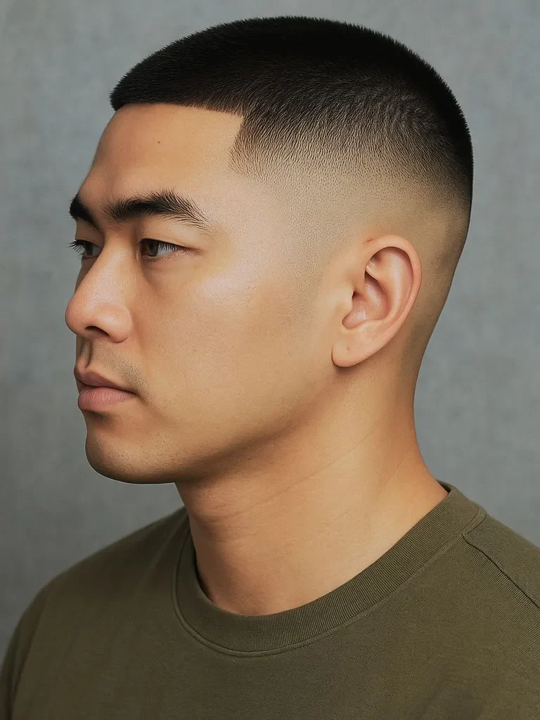 High and Tight Buzz Cut Fade