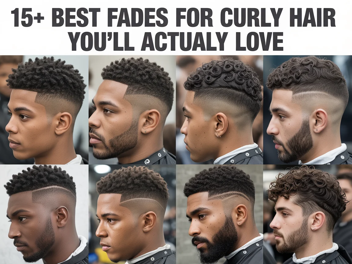 15+ Best Fades for Curly Hair