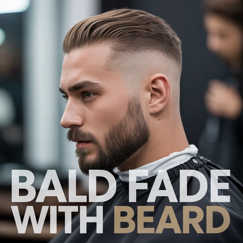 Bald Fade with Beard