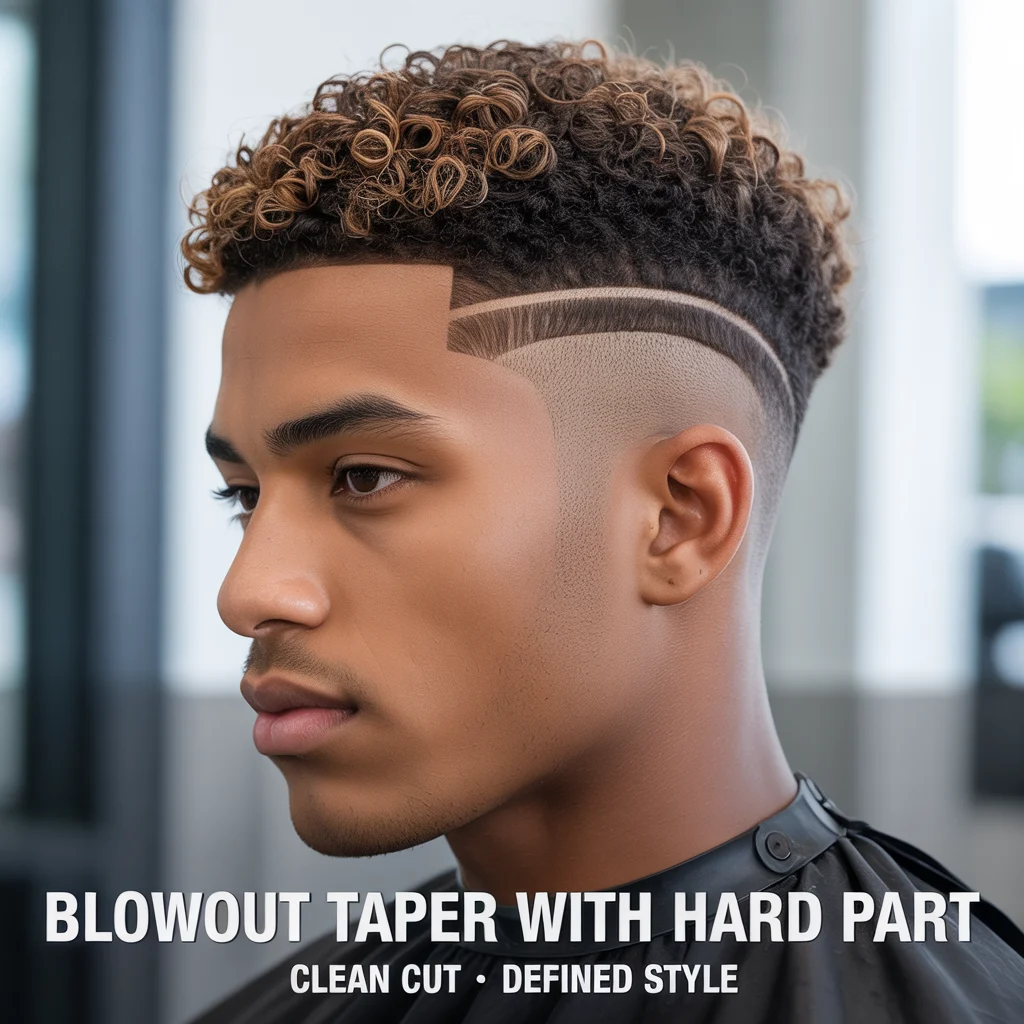 Blowout Taper with Hard Part