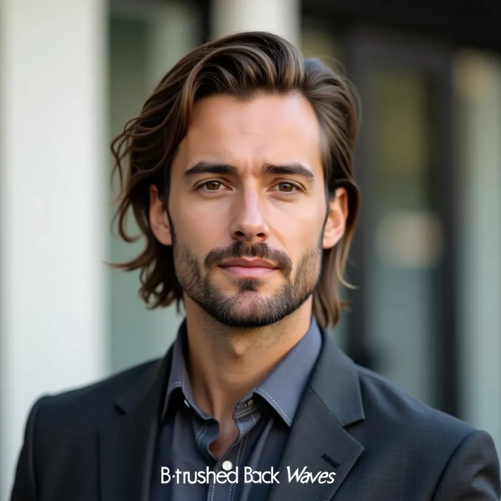 Brushed Back Waves