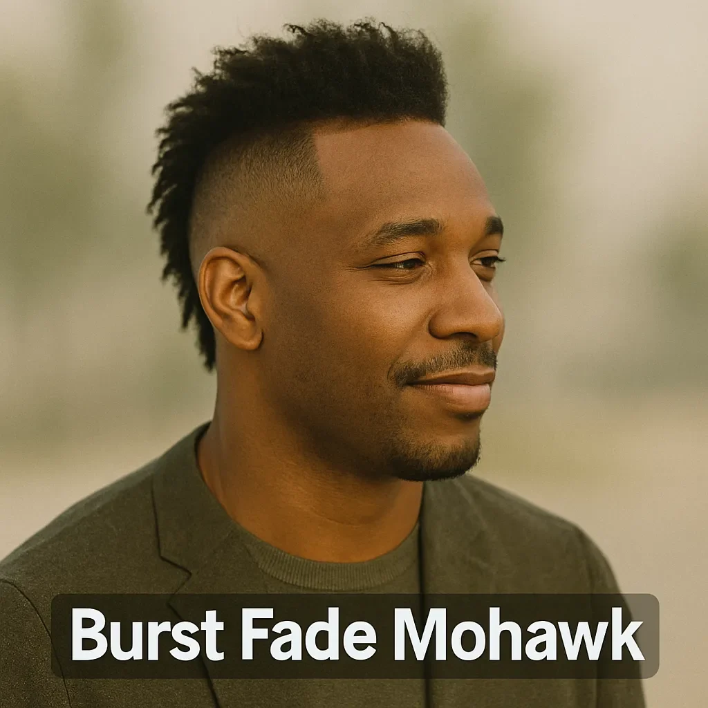 Burst Fade Mohawk