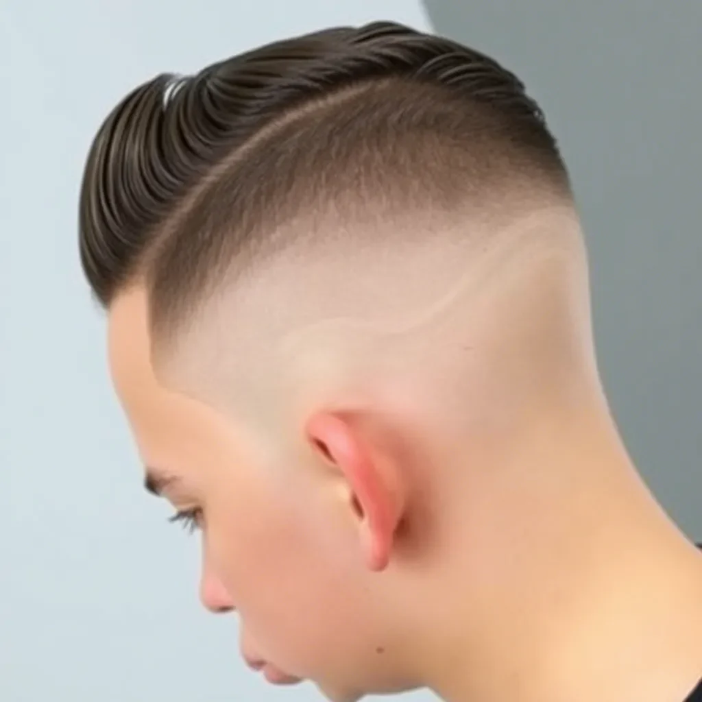 Burst Fade with Design