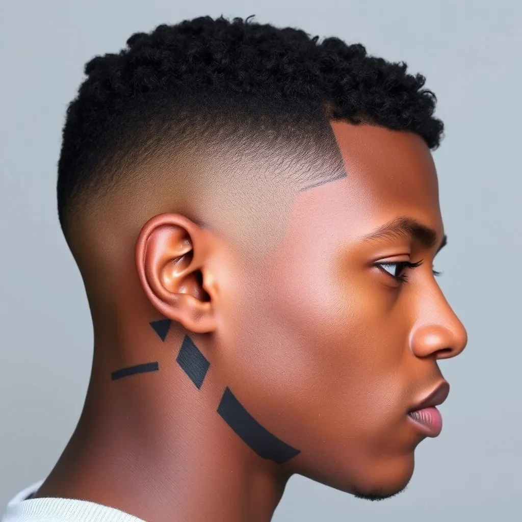 Burst Fade with Design