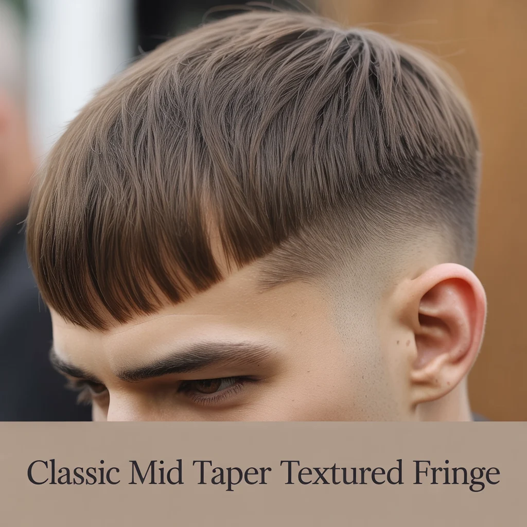 Classic Mid Taper Textured Fringe