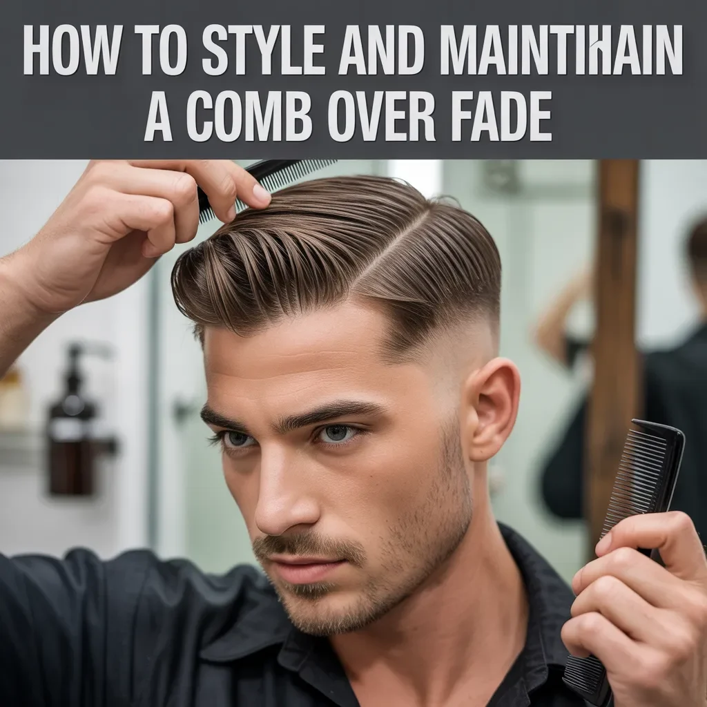Comb Over Fade Haircut