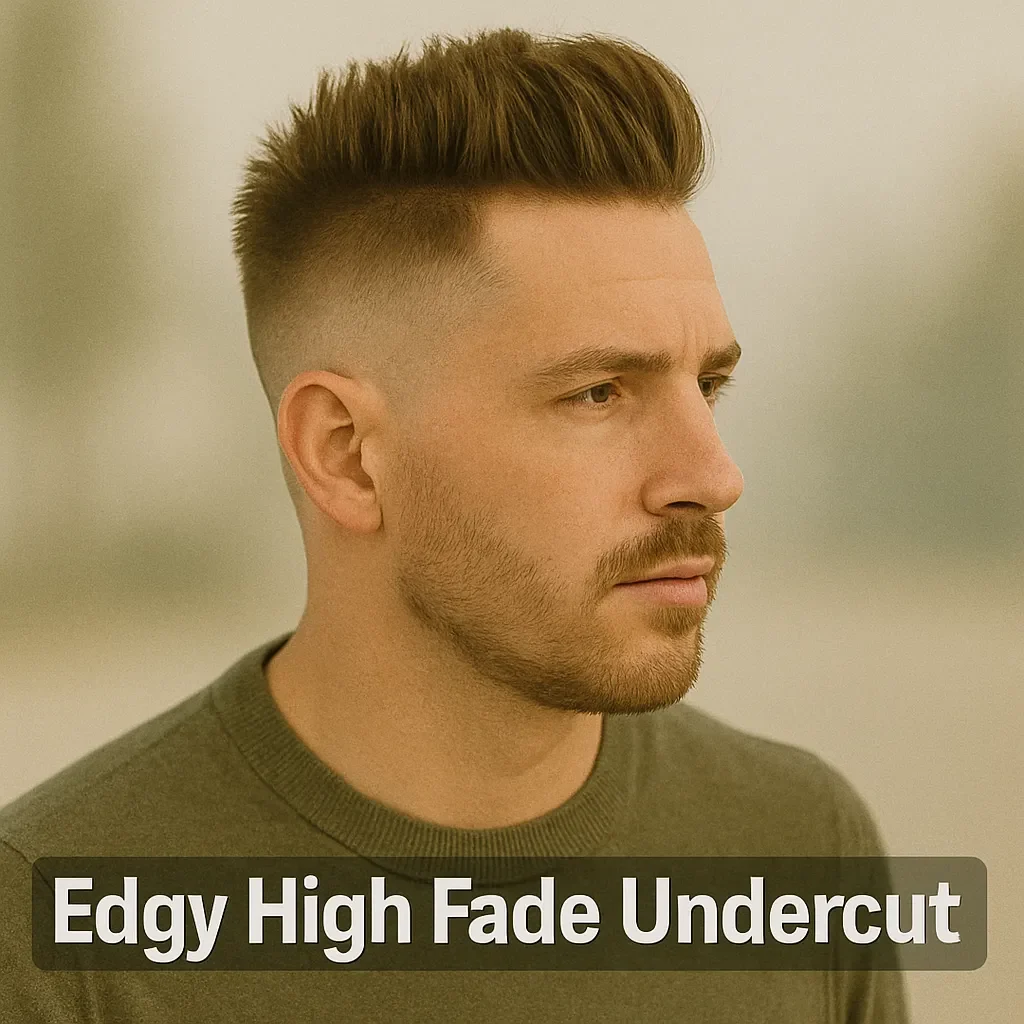 Edgy High Fade Undercut