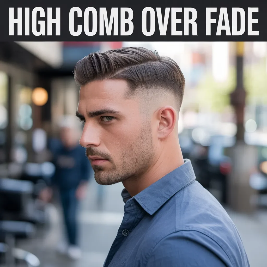 High Comb Over Fade