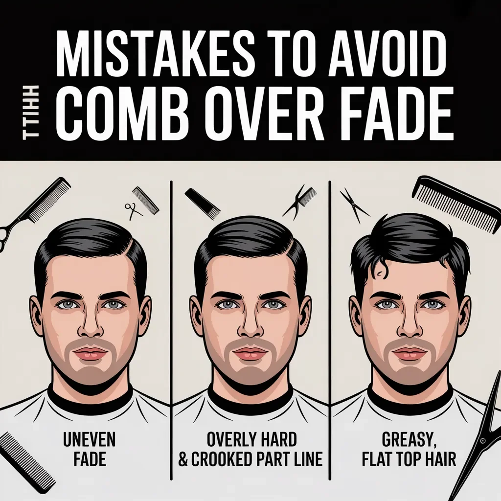 How to Style and Maintain a Comb Over Fade
