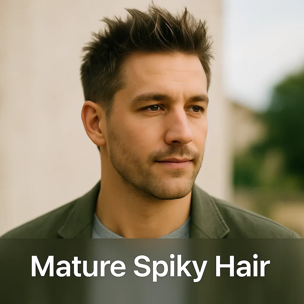 Mature Spiky Hair