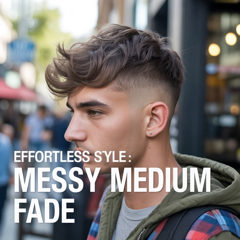 Messy Medium Fade