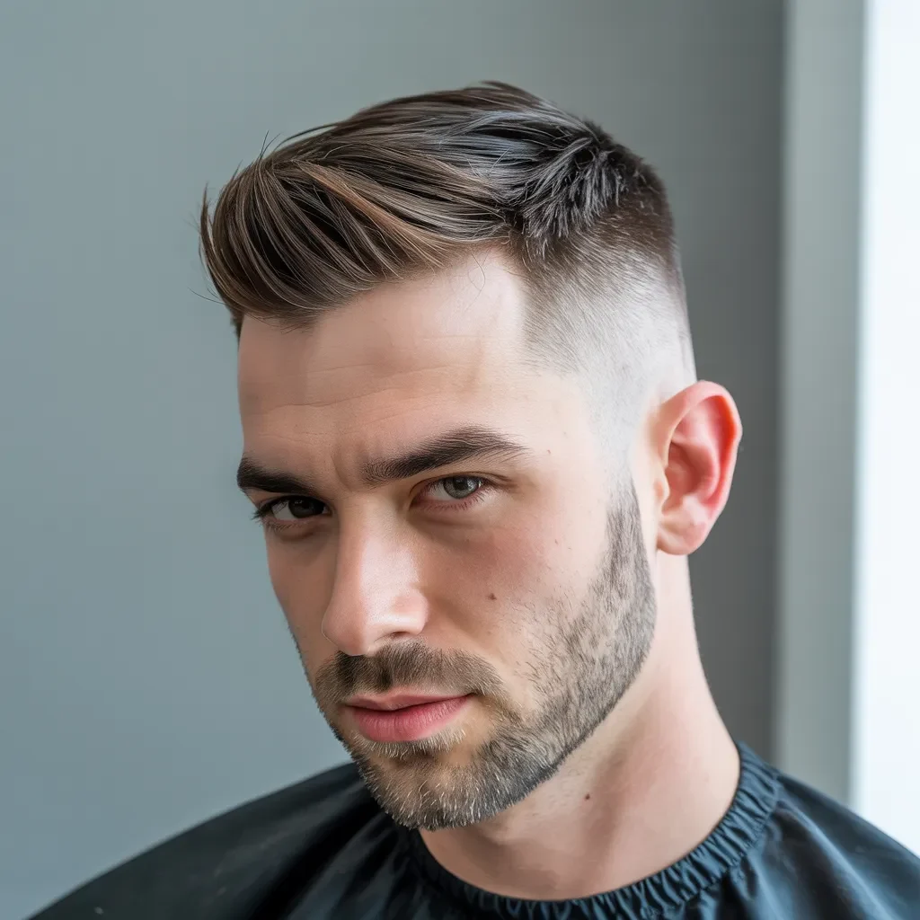 Mid Drop Skin Fade