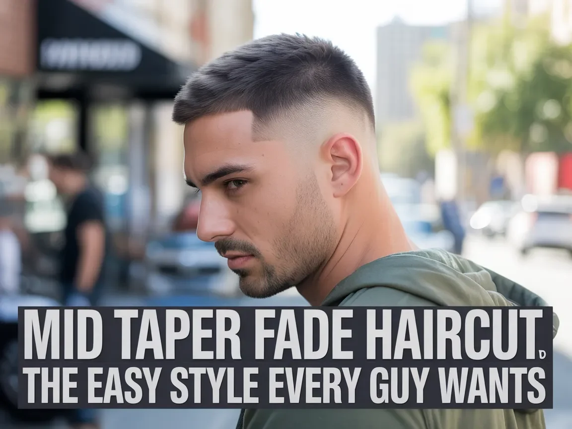 Mid Taper Fade Haircut