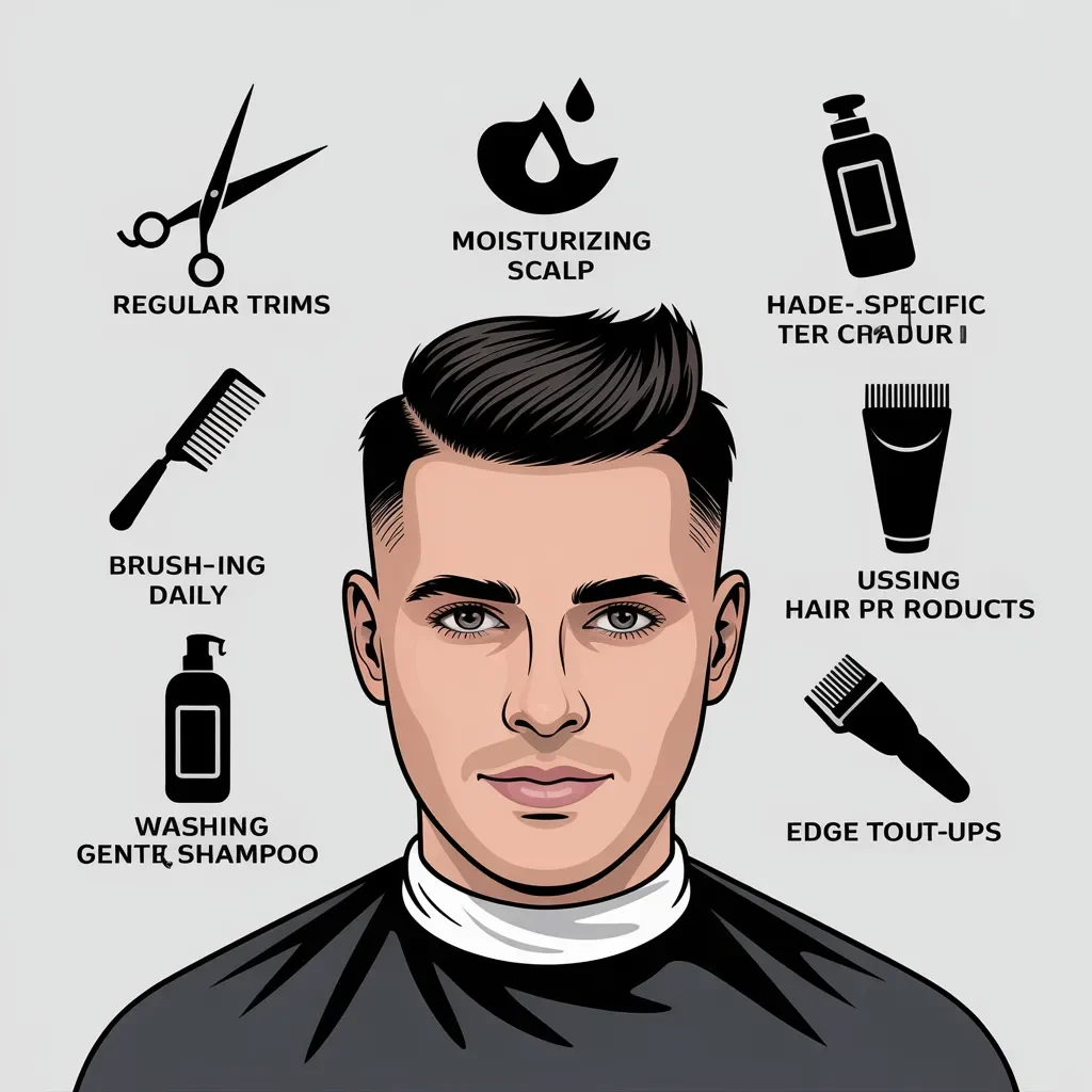 Mid Taper Fade Maintenance Tips