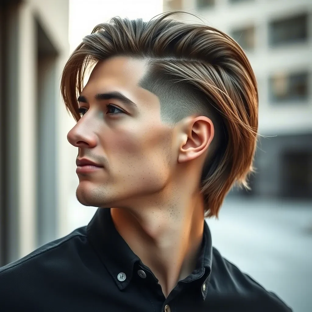 Modern Skin Fade Undercut