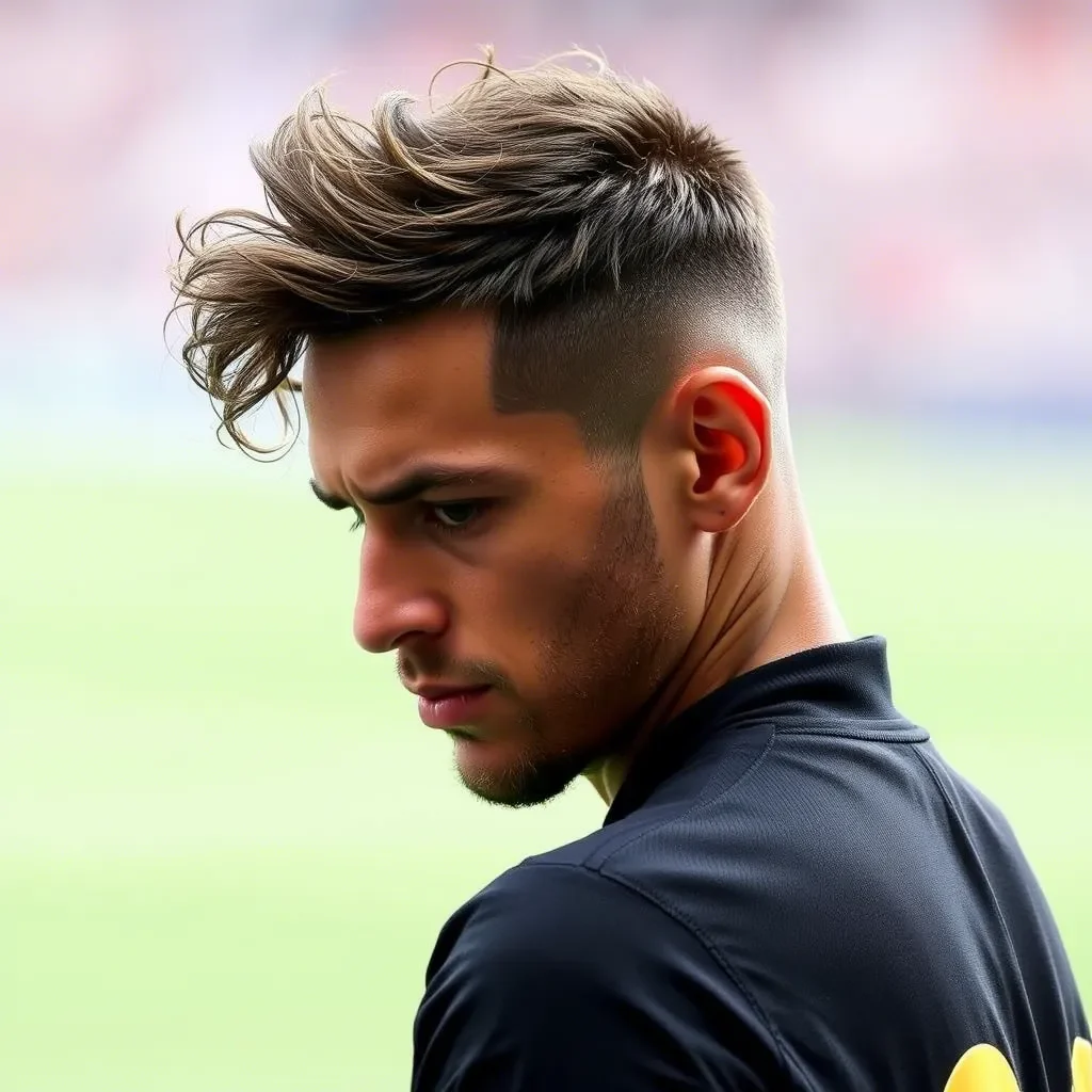 Short Curly Hair Fade