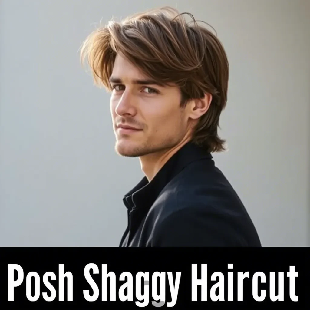 Posh Shaggy Haircut