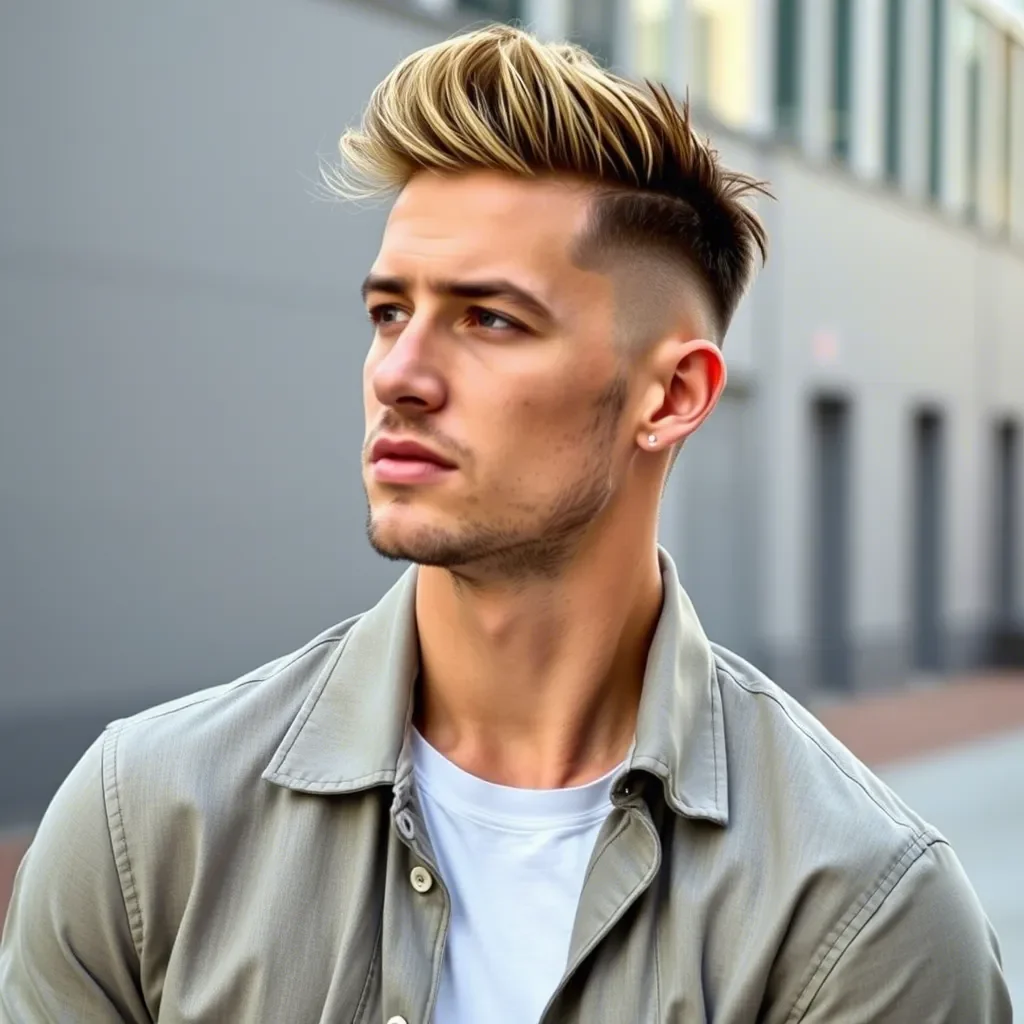 Rebellious Burst Fade Undercut