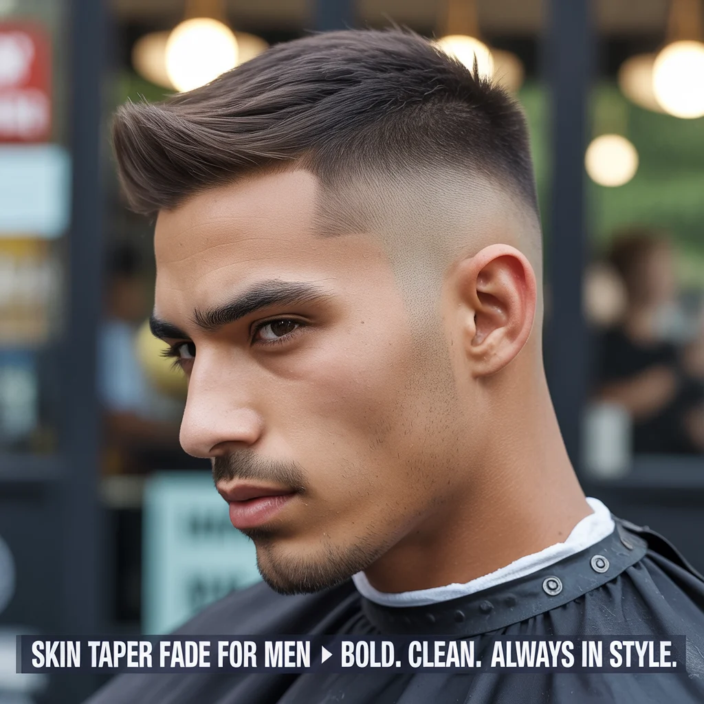 Skin Taper Fade Haircut for Men