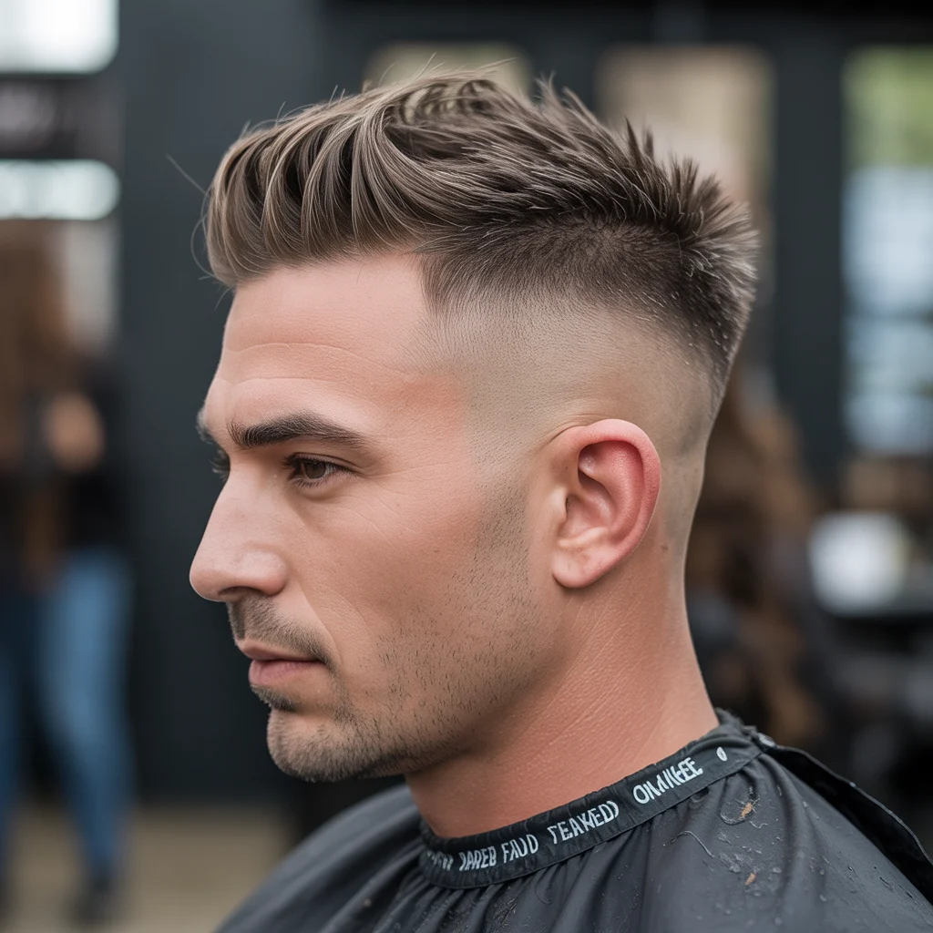 Taper Fade Comb Over