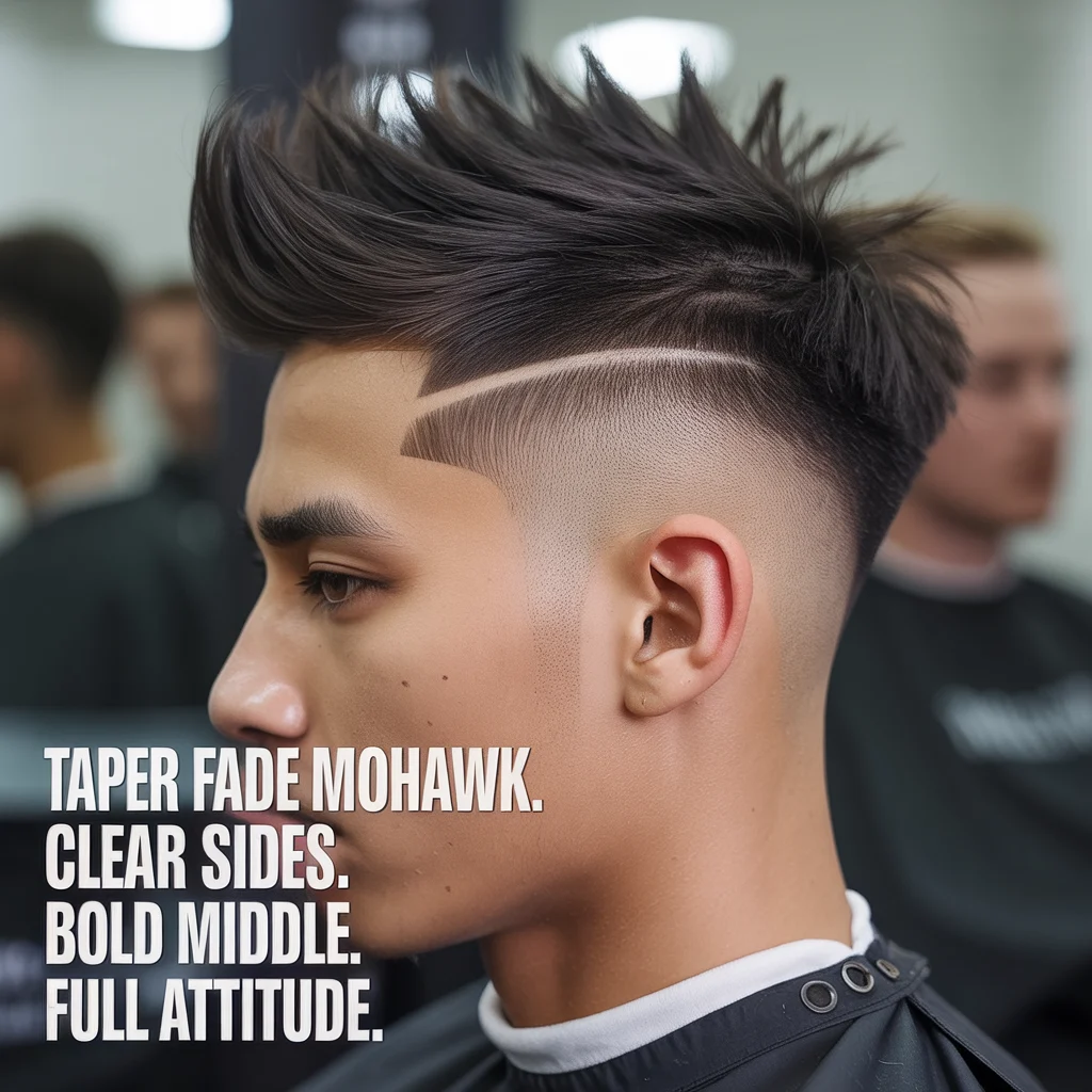 Taper Fade Mohawk