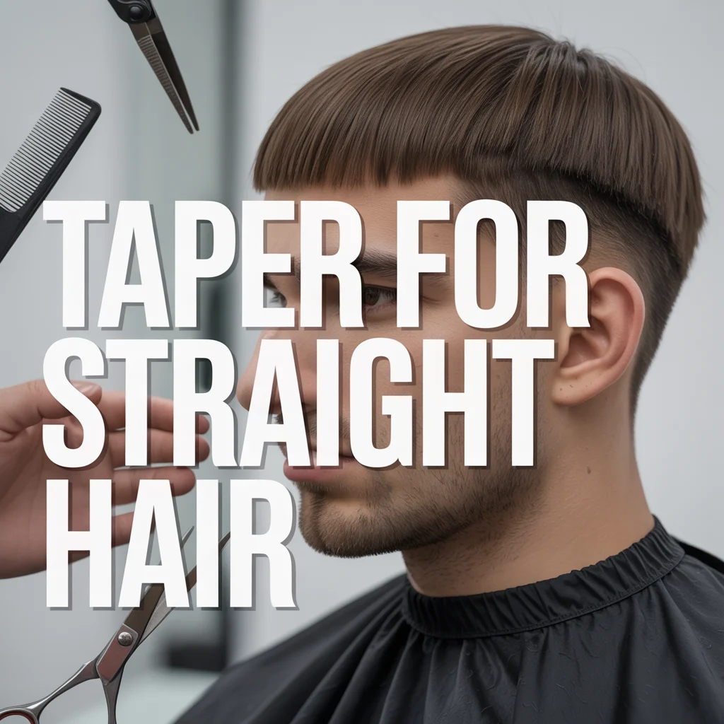 Taper for Straight Hair
