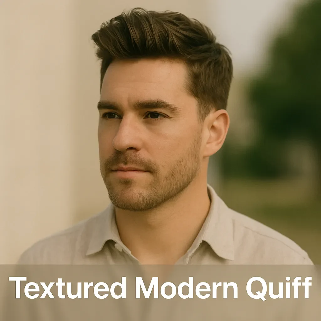 Textured Modern Quiff