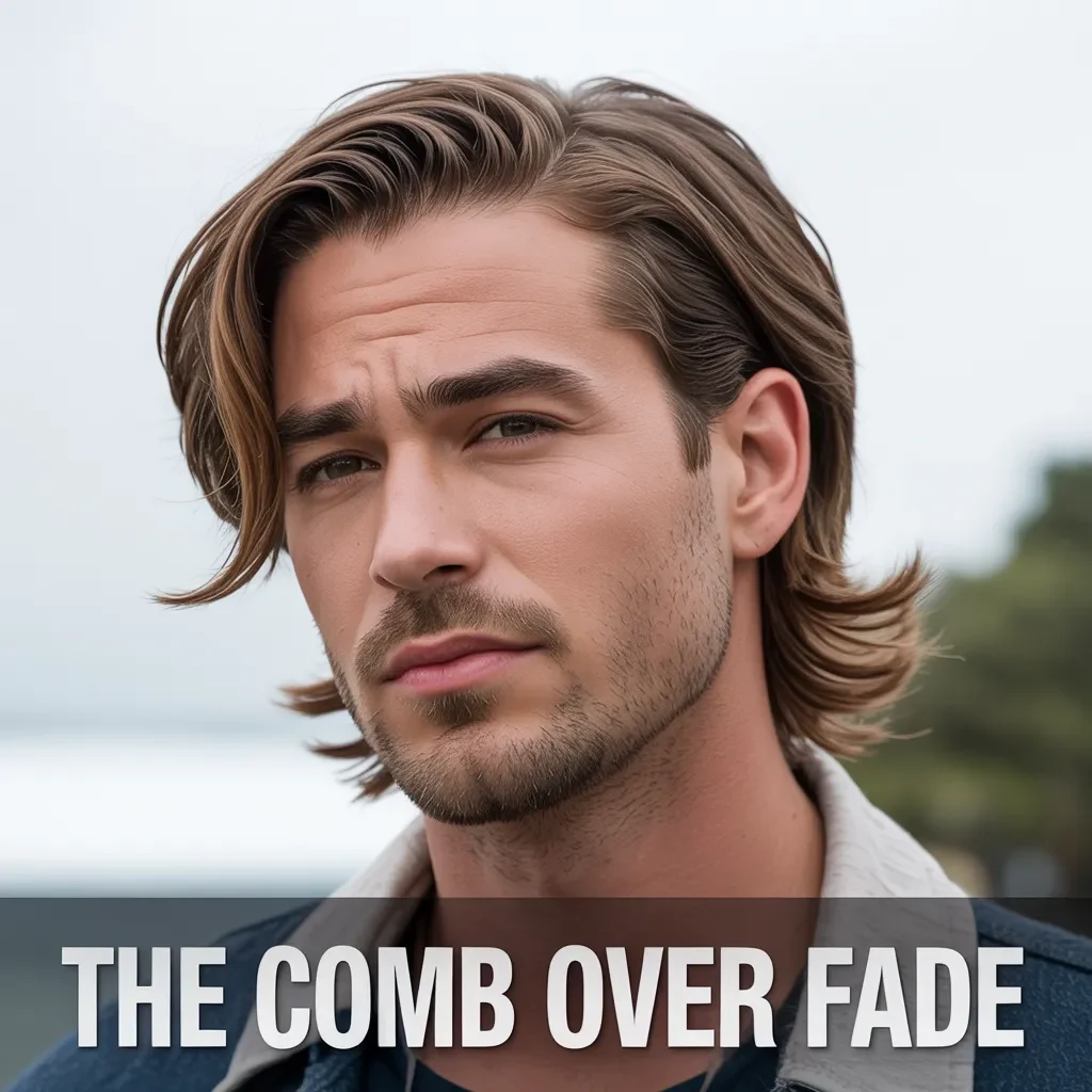 The Comb Over Fade