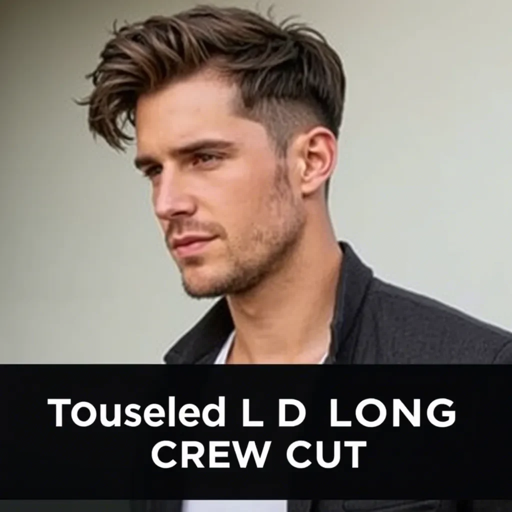 Tousled Long Crew Cut
