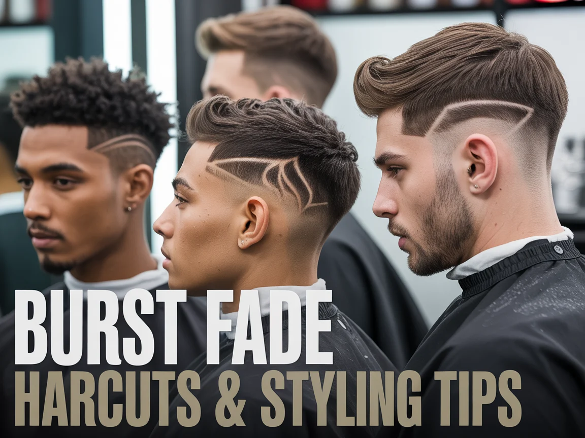6 Best Burst Fade Design & Styling Tips for Men