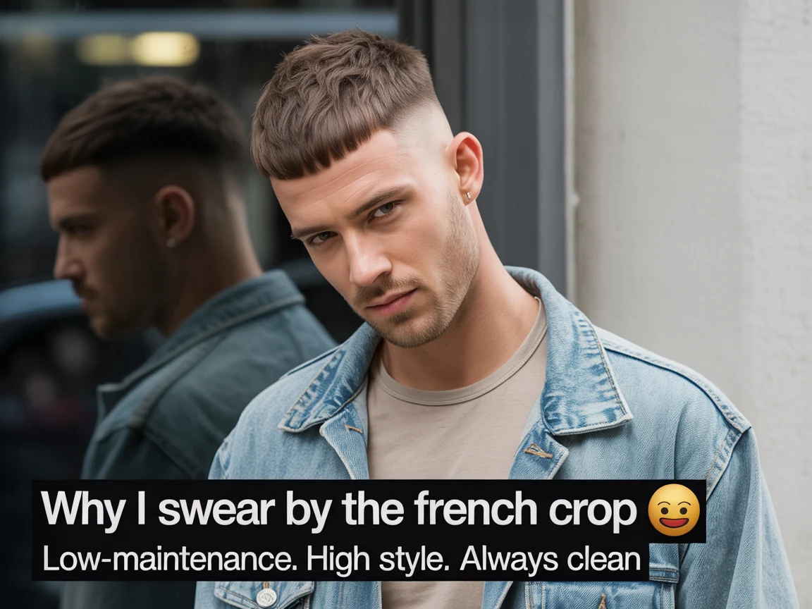 French Crop Haircut My Favorite Low-Maintenance Style for Men