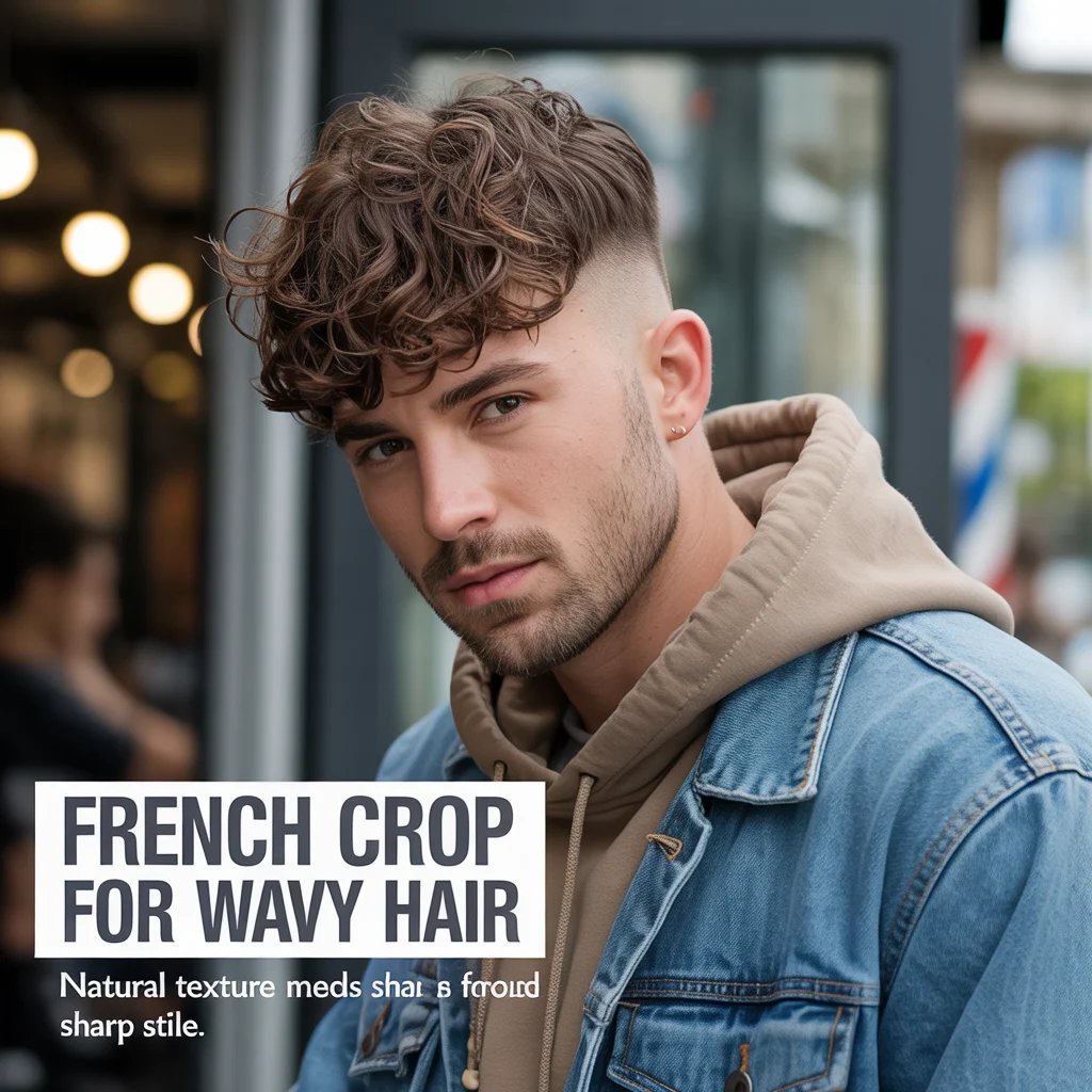 French Crop for Wavy Hair