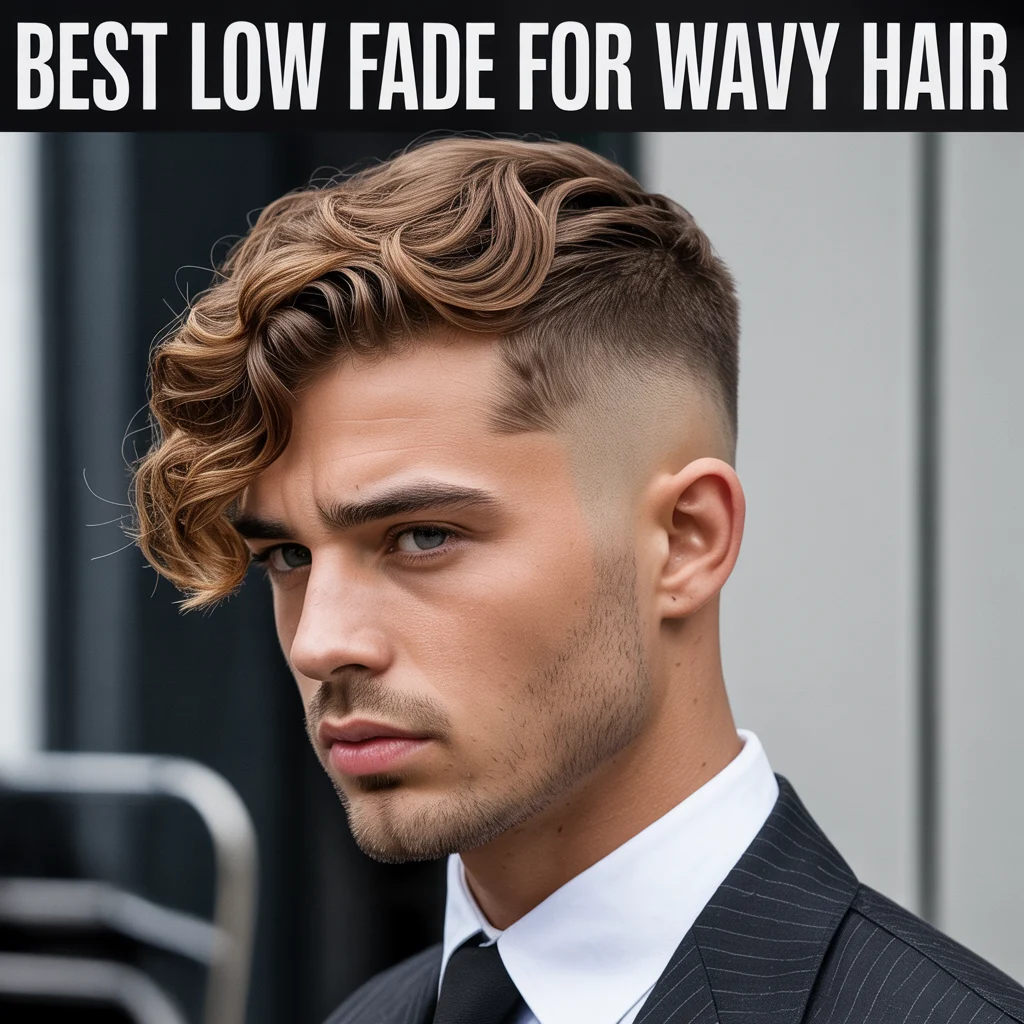 Best Low Fade for Wavy Hair