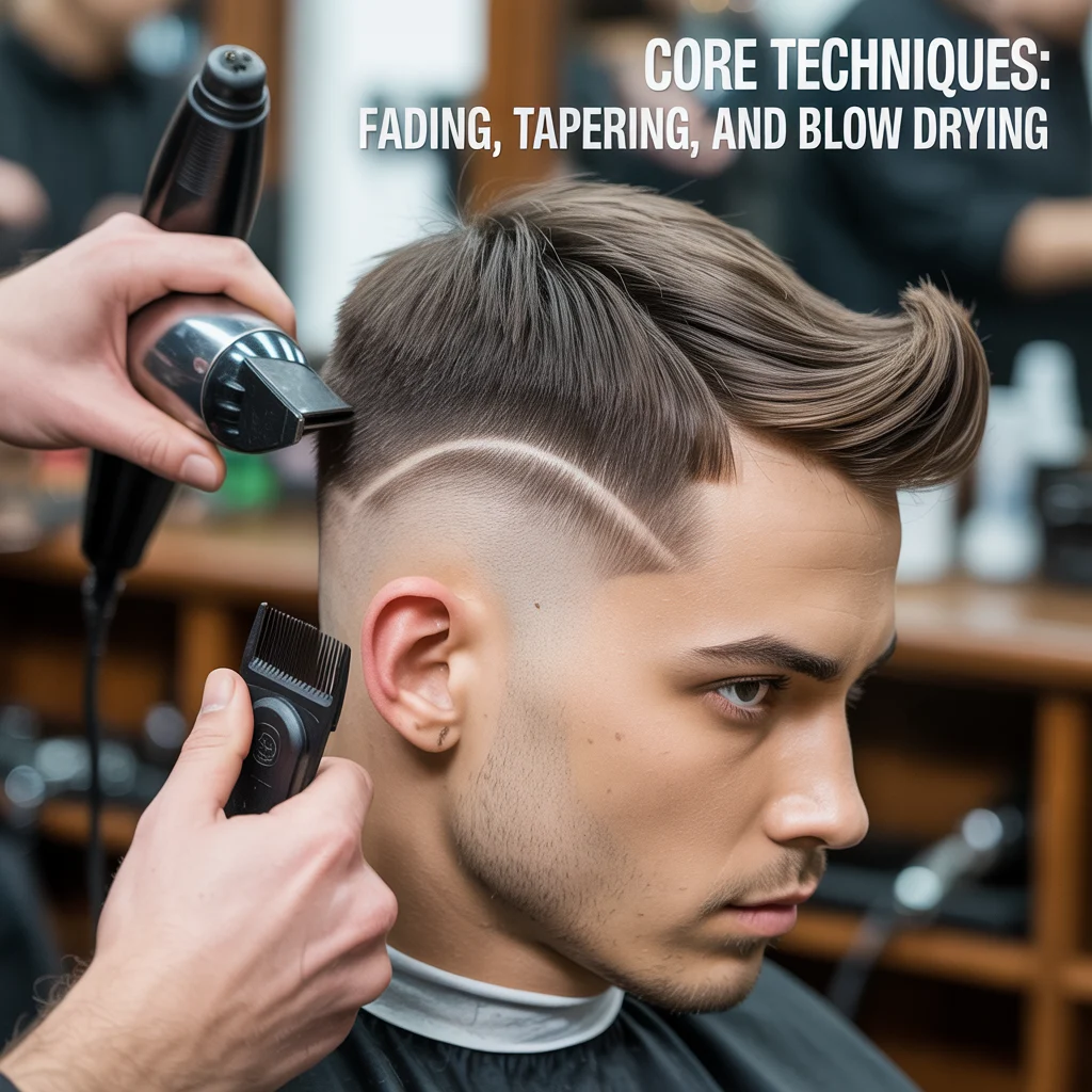 Core Techniques Fading, Tapering, and Blow Drying