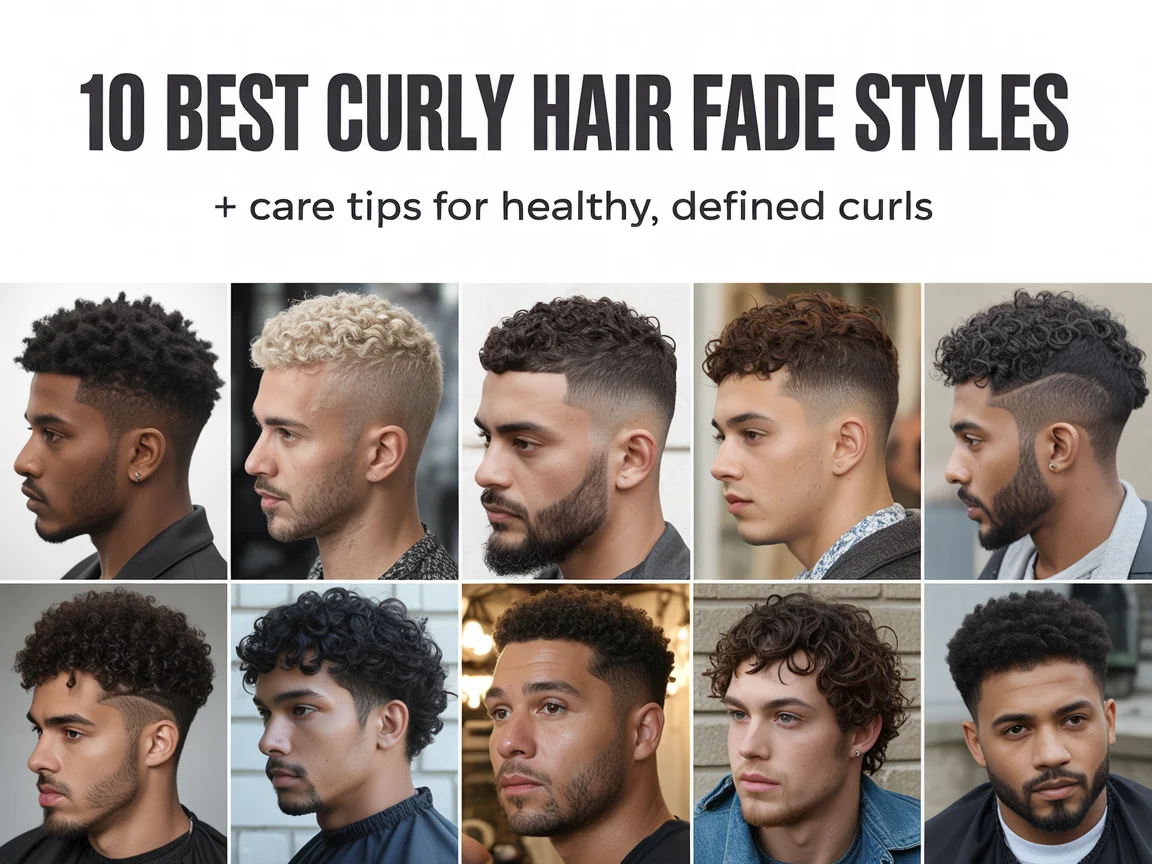 Curly Hair Fade